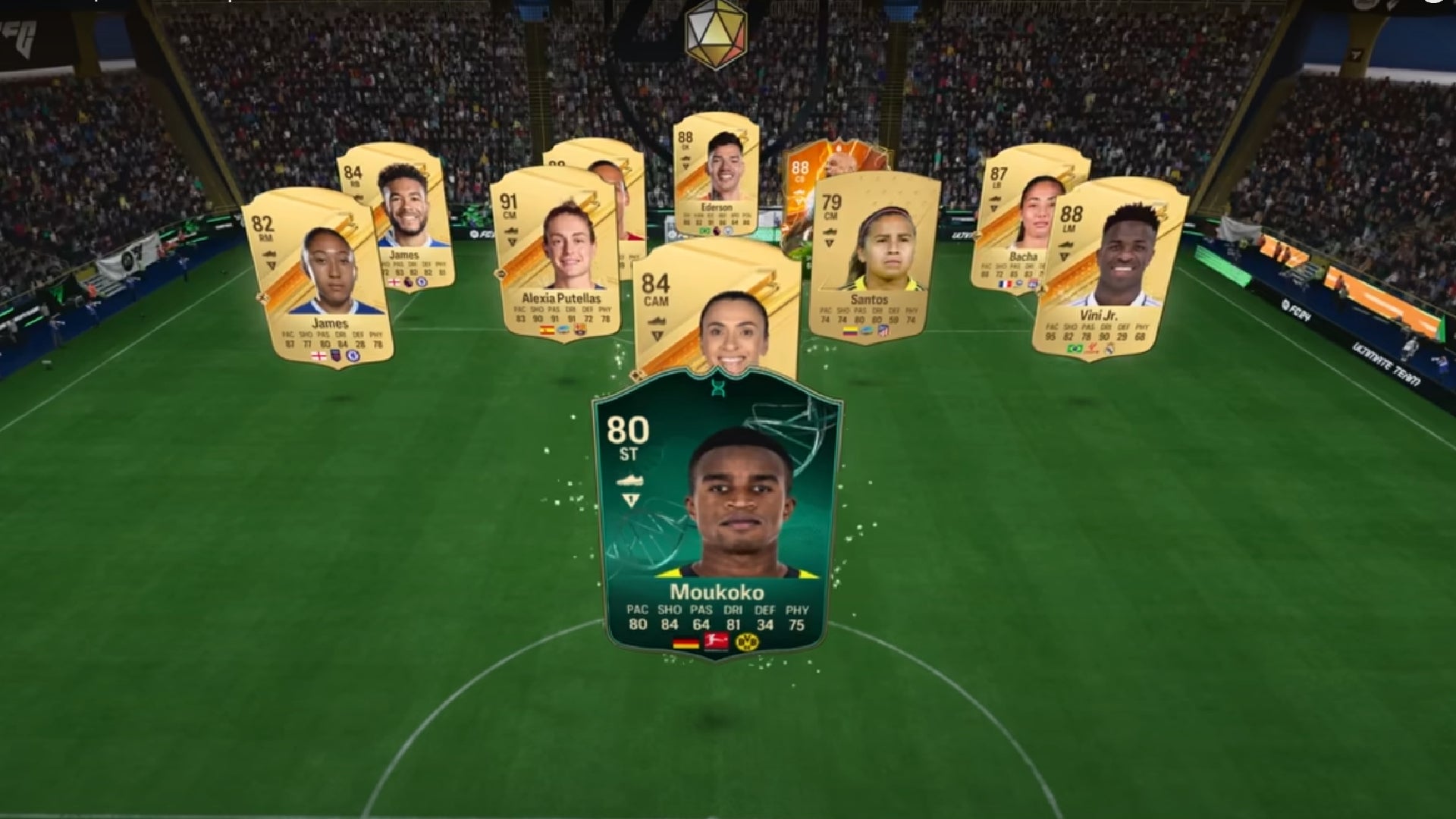 An Evolution player in EA Sports FC 24.