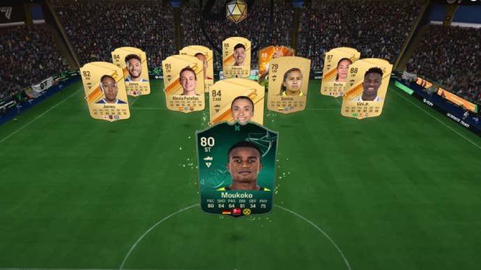 An Evolution player in EA Sports FC 24.