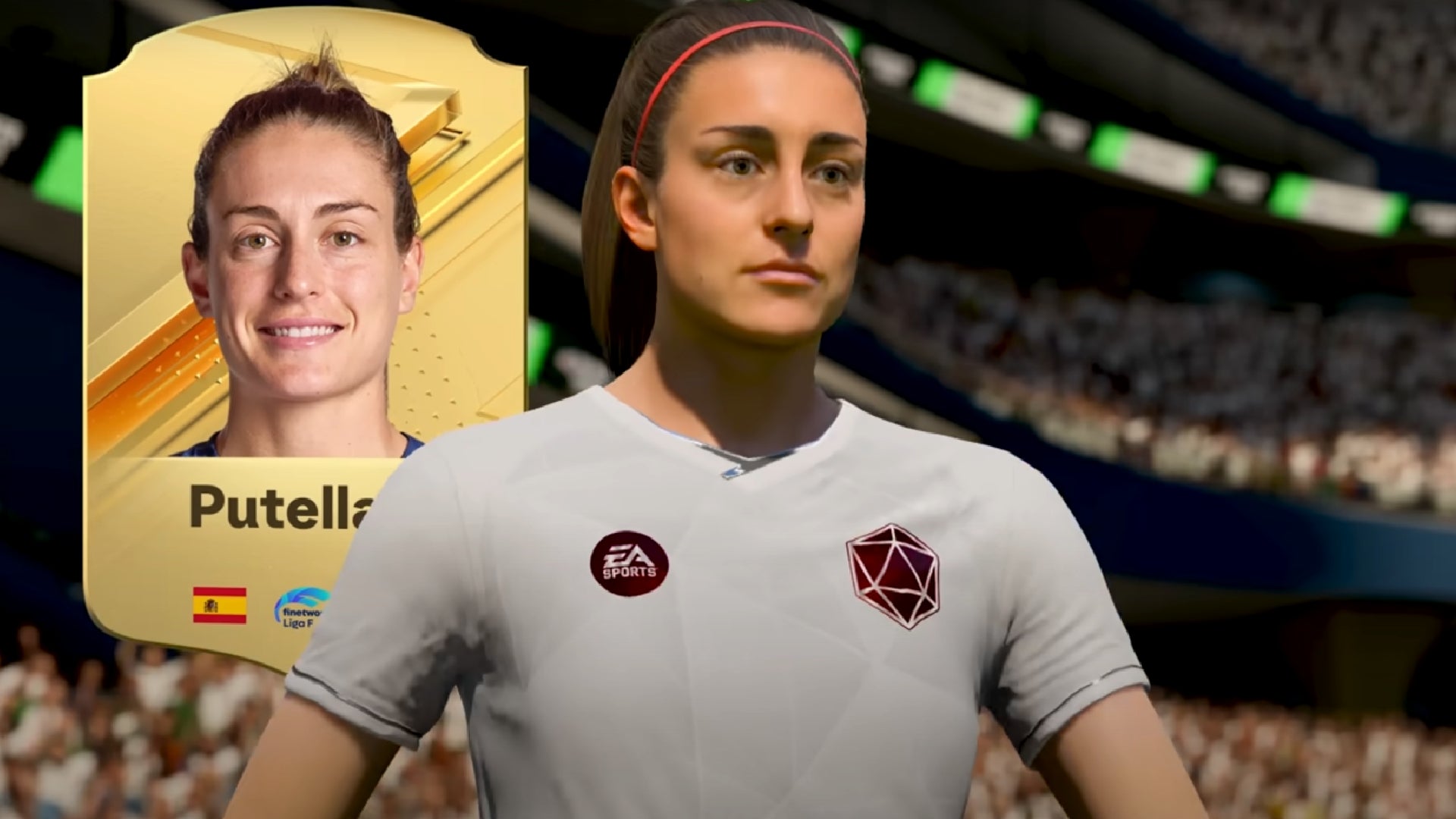 Alexia Putellas in EA Sports FC 24.
