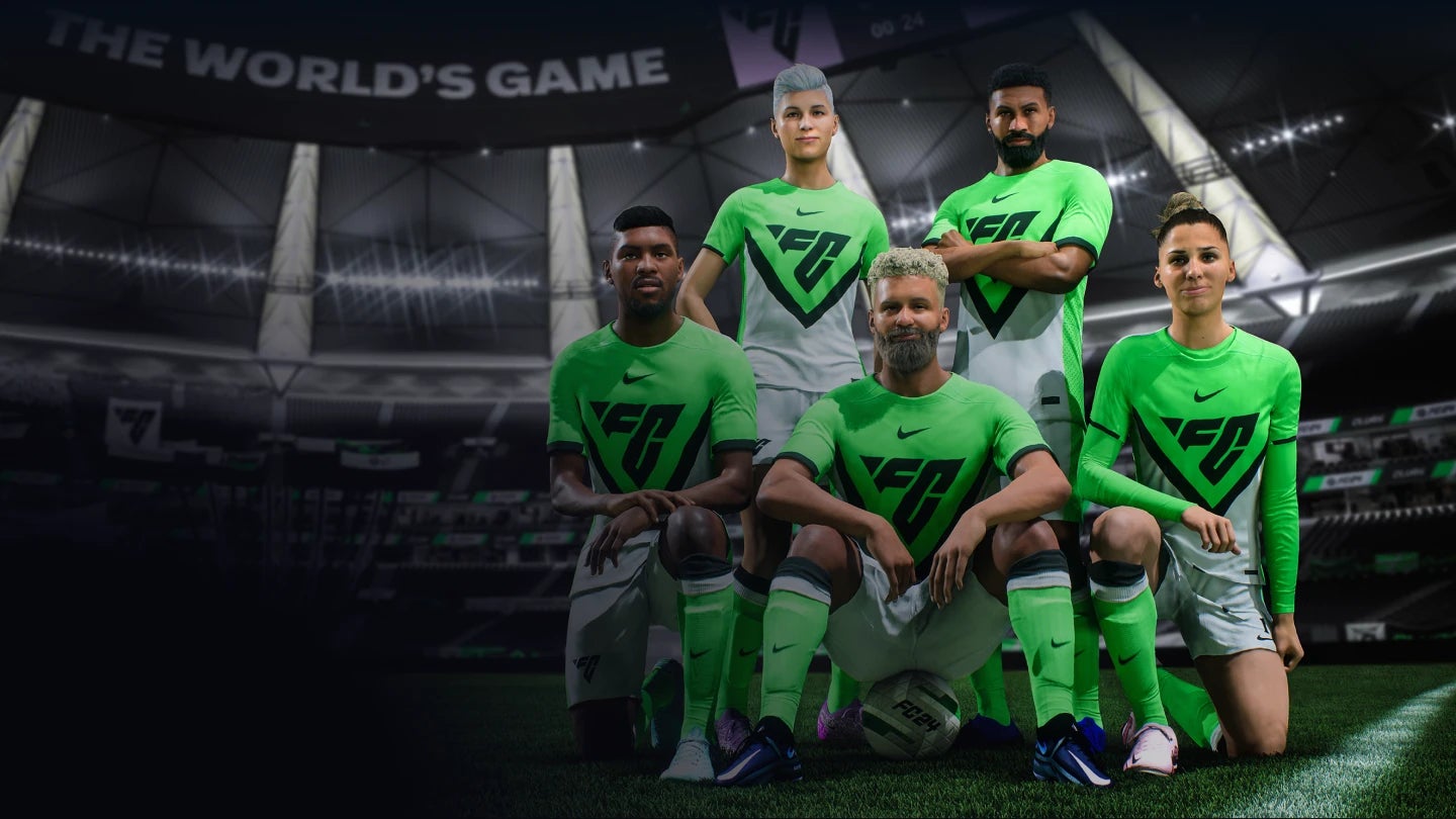 An EA Sports FC 24 team, featuring both male and female players - 1