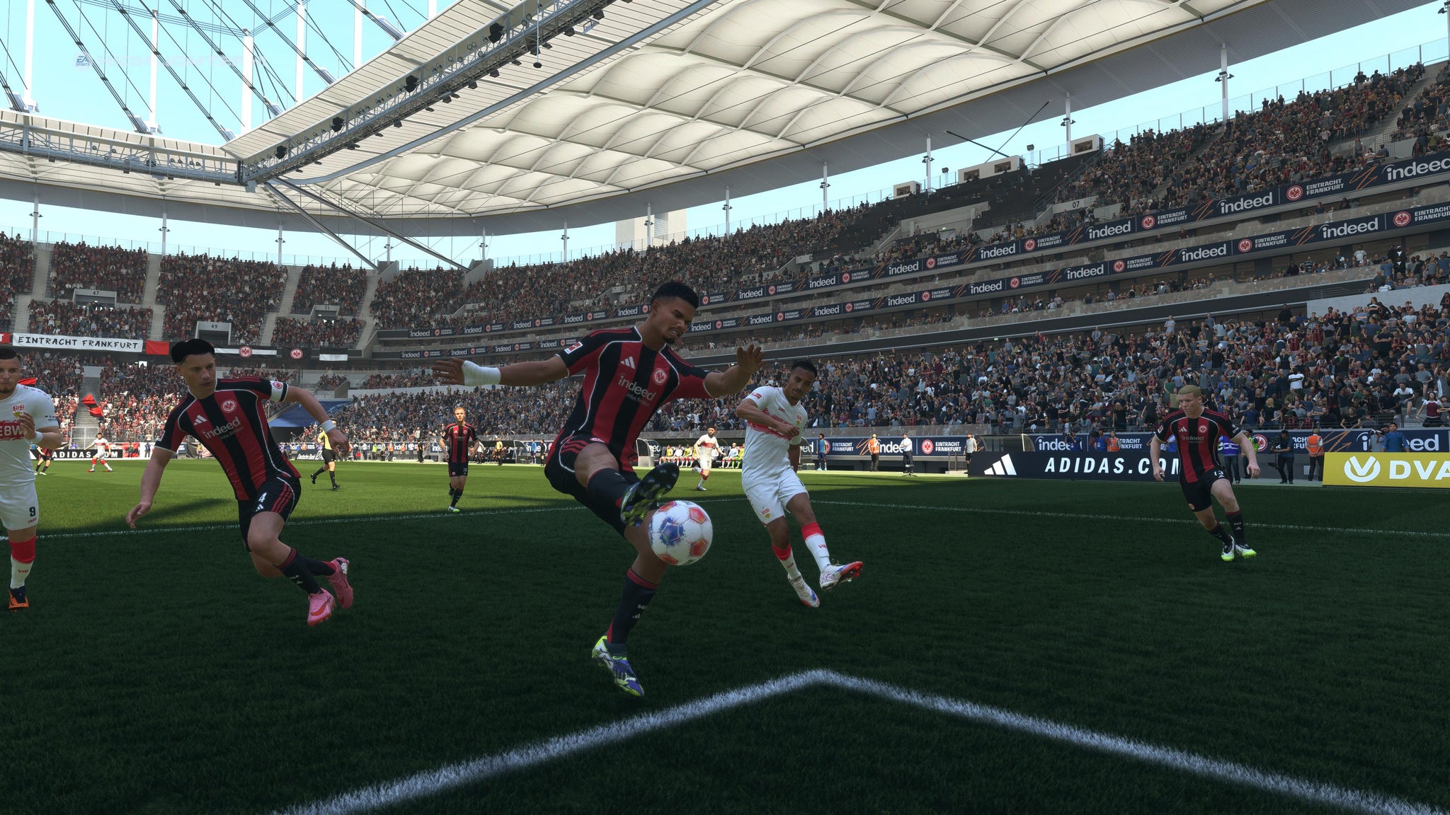 Nnamdi Collins making a block in EA Sports FC 26. - 4