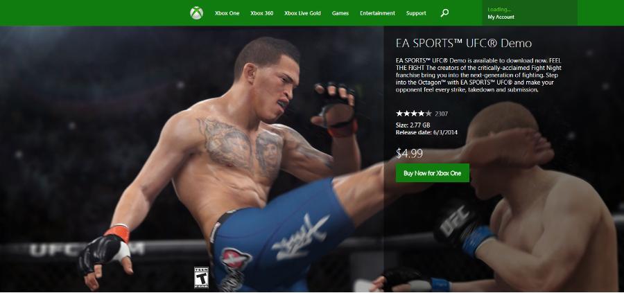 EA issues "technical error" statement on paid UFC & FIFA 14 demos