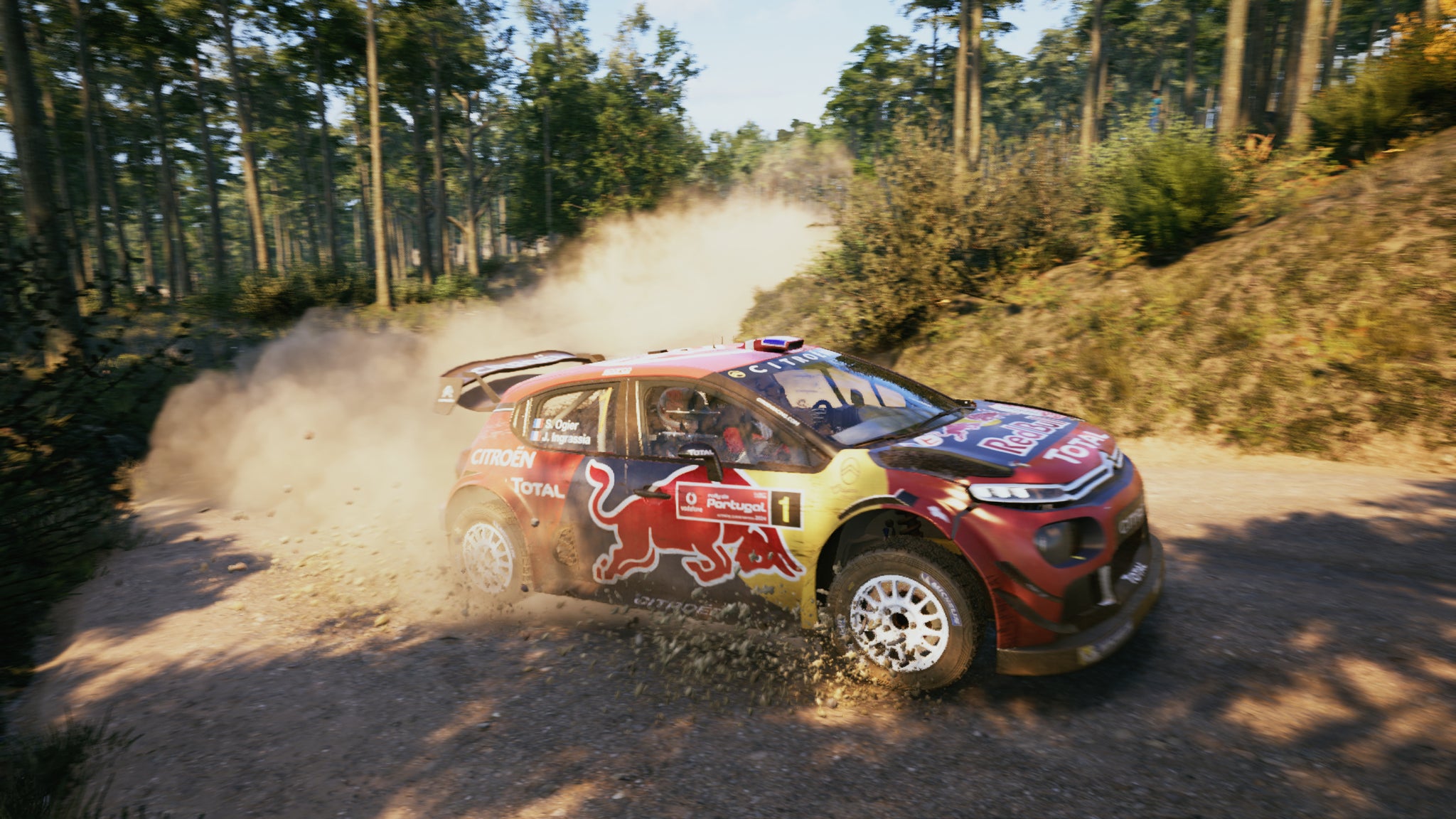 A Citroen C3 WRC sliding in EA Sports WRC. - 5