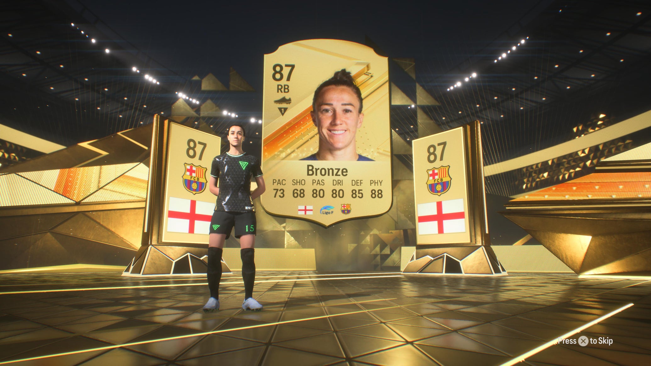 Lucy Bronze, one of the best women's players in EAFC 24 Ultimate Team - 1