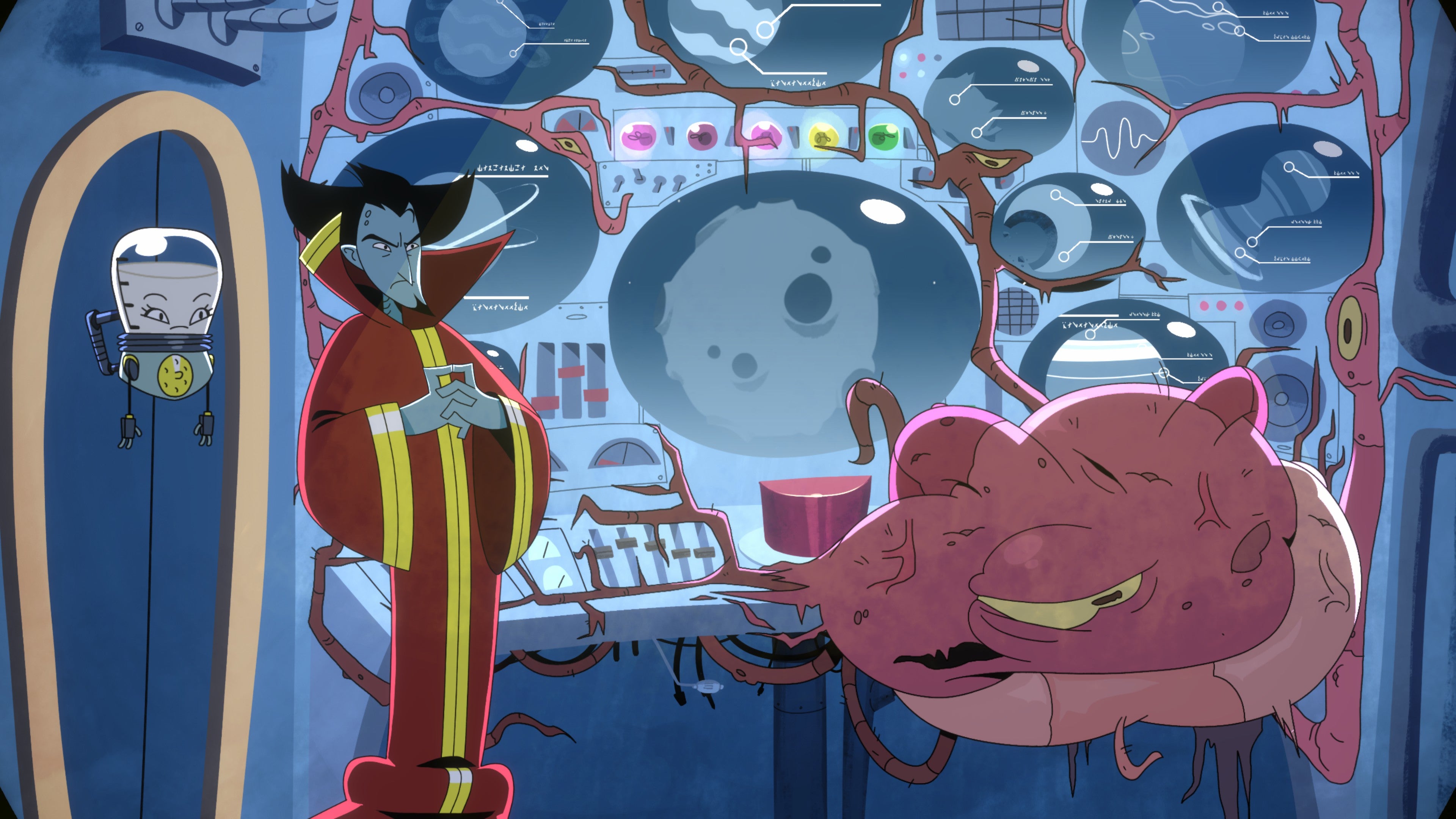 Earth Must Die's stellar comedy cast and novel 'no touching'  point-and-click twist make for a bawdy sci-fi treat, despite some fumbles |  Eurogamer.net