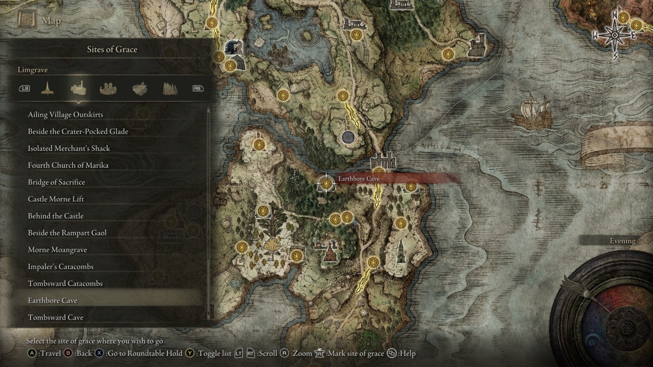 Earthbore Cave in Elden Ring