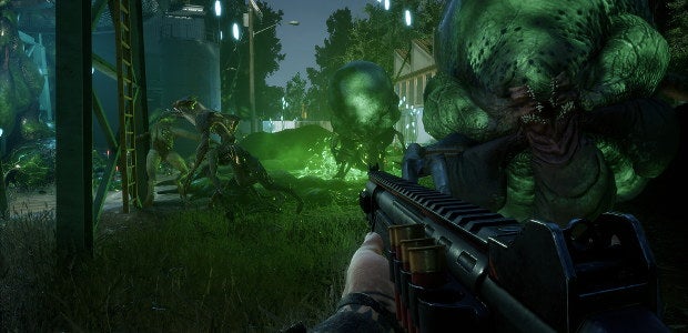 Earthfall Weapons Earthfall's L4D-ish alien-blasting action arrives July 13 | Rock Paper ...
