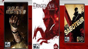 EA weekend special is Dead Space, Saboteur and Dragon Age