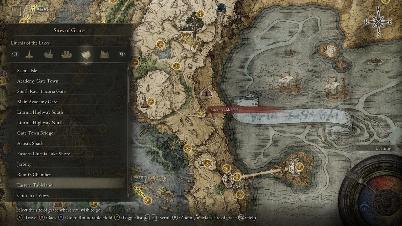 Eastern Tableland Grace Elden Ring