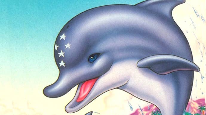 Artwork of Ecco Jr., from the game of the same title.