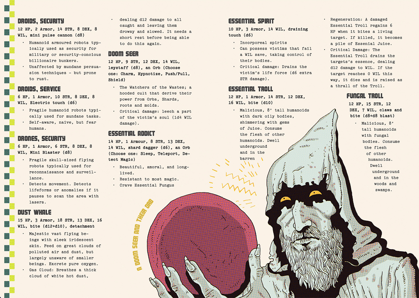 Nausicaa meets Mad Max RPG Eco Mofos!! does climate post-apocalypse ...