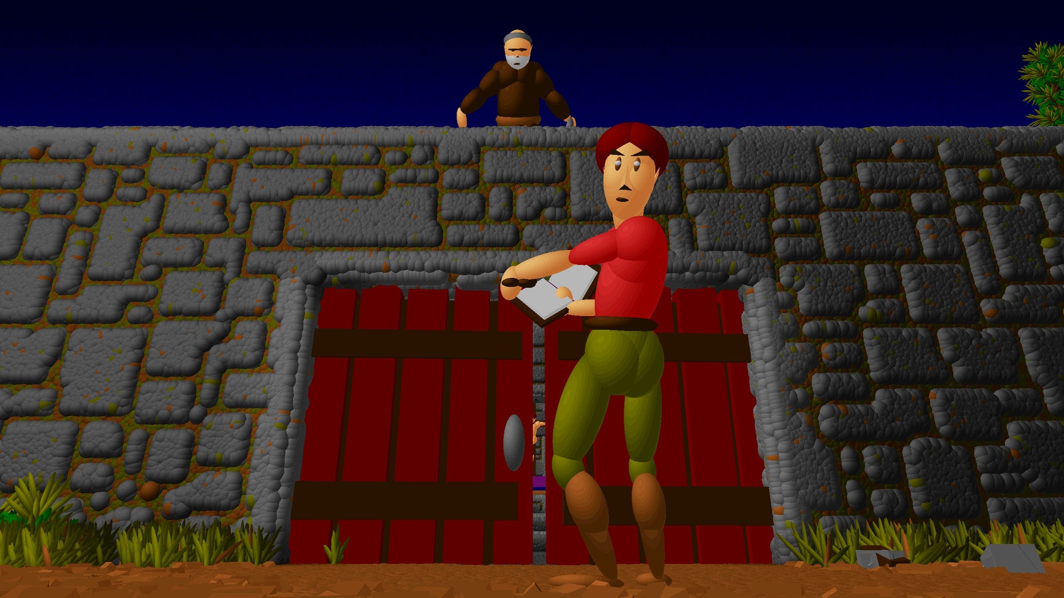 Revisiting Ecstatica - the pioneering survival horror that used its fancy ellipsoid graphics tech to fill its world with dongs