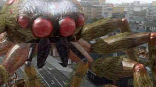 Earth Defence Force 2025 screens show hulking spiders and dragons
