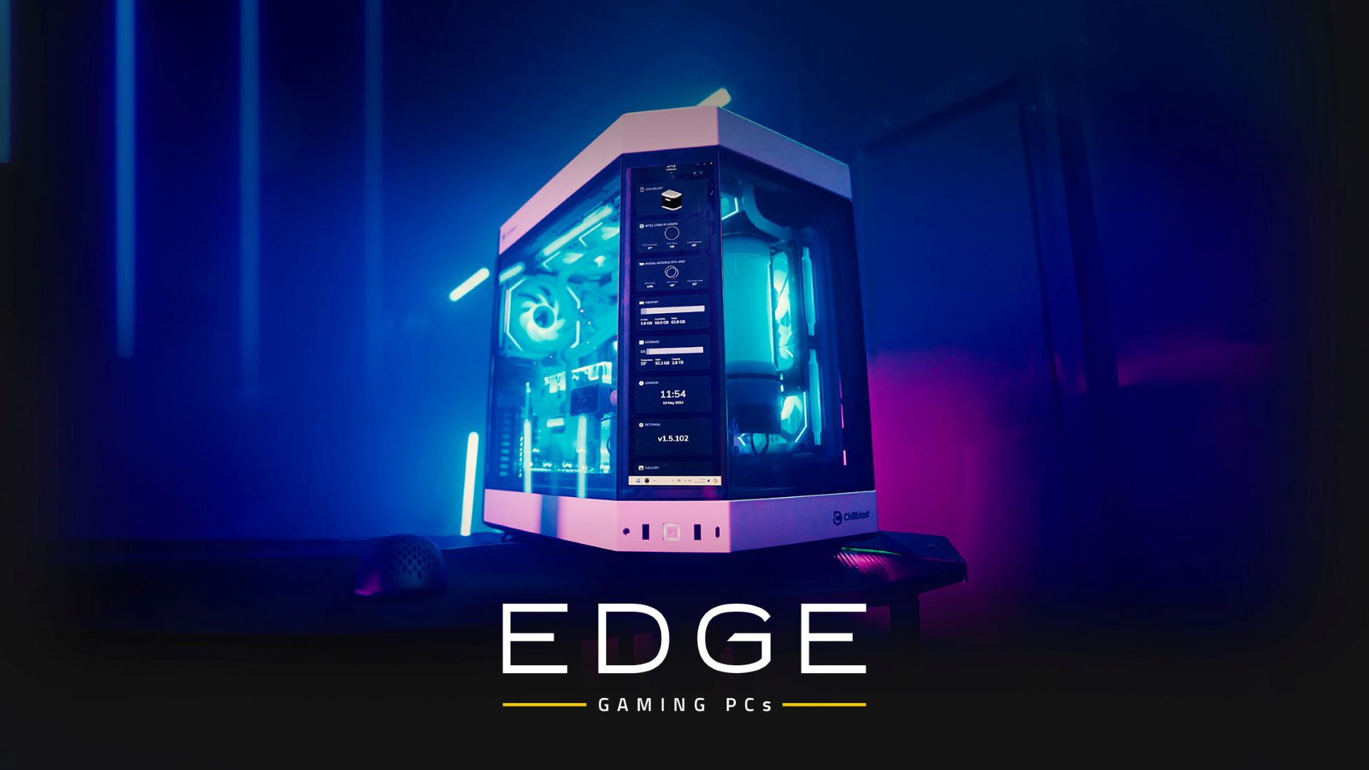 Chillblast's new range of Edge gaming PCs promise sleek looks and beefy ...