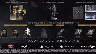Edição de coleccionador de Deus Ex: Mankind Divided custa €129.99
