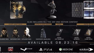 Edição de coleccionador de Deus Ex: Mankind Divided custa €129.99