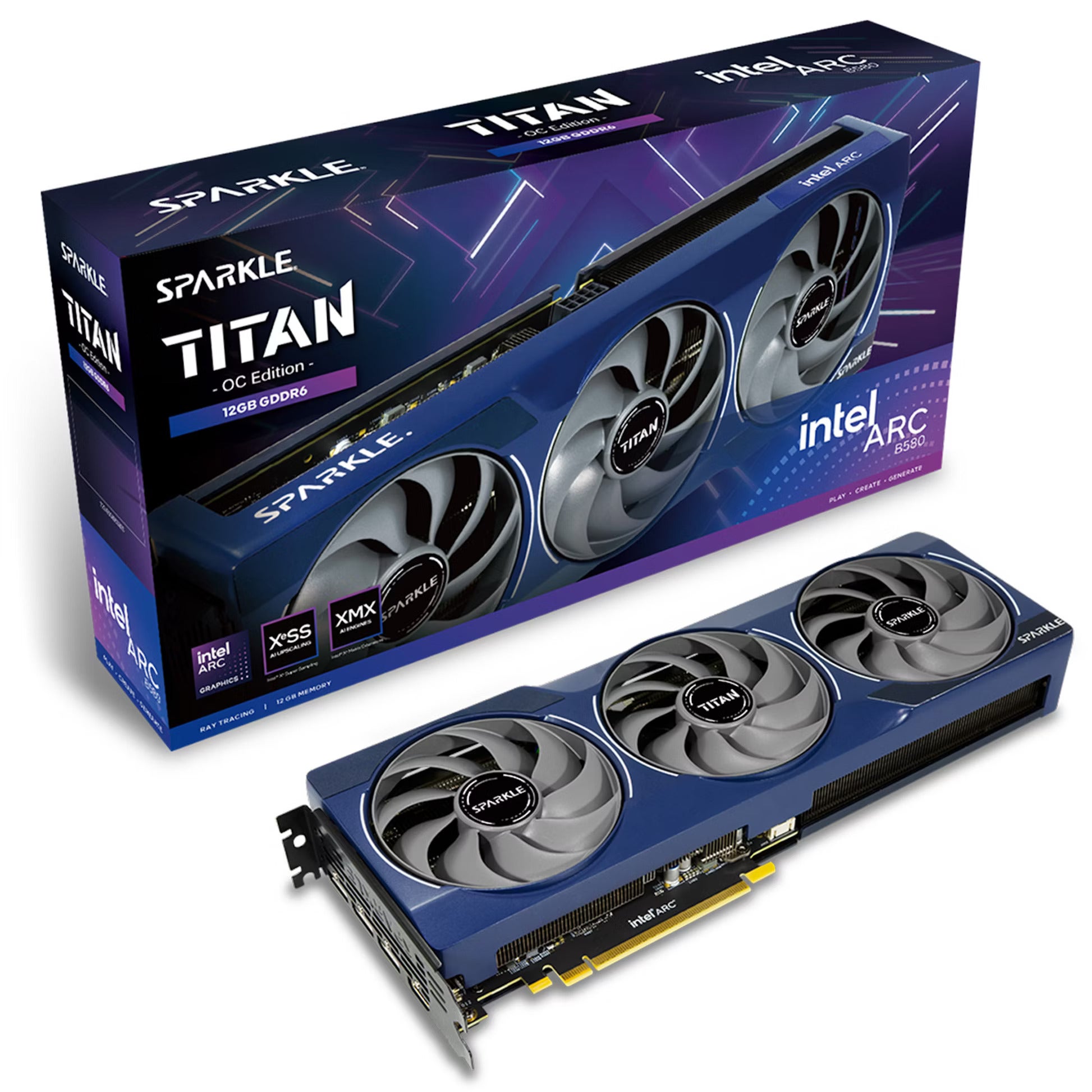 This Sparkle Intel Arc B580 is just £200 from Overclockers, making