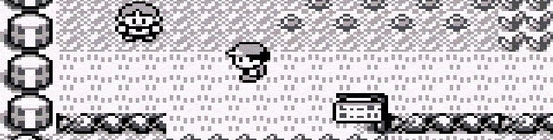 Een vis speelt momenteel Pokémon Red