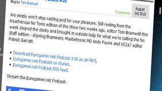 Latest Eurogamer podcast features Pat