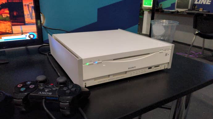 A photo of a PSX at EGX 2022.