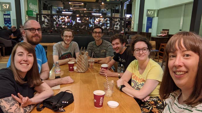 Half of the RPS team, assembled at EGX 2022.