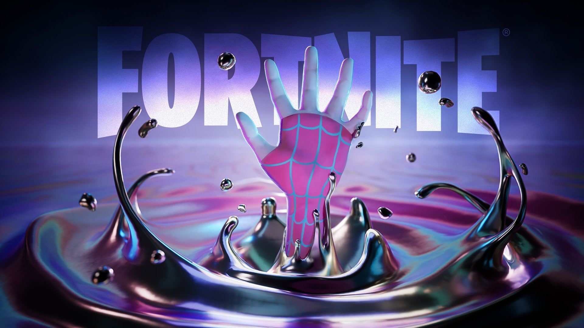 Fortnite artwork featuring Spider-Gwen.