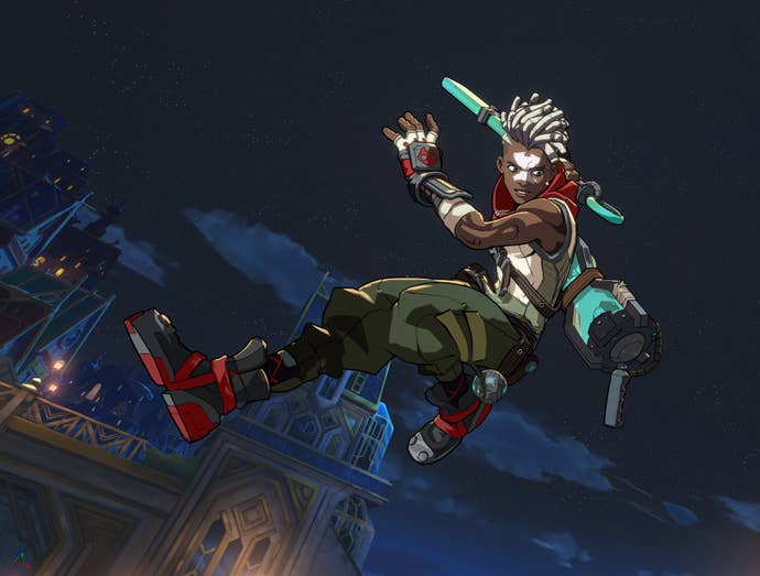 Character art for Ekko in Project L