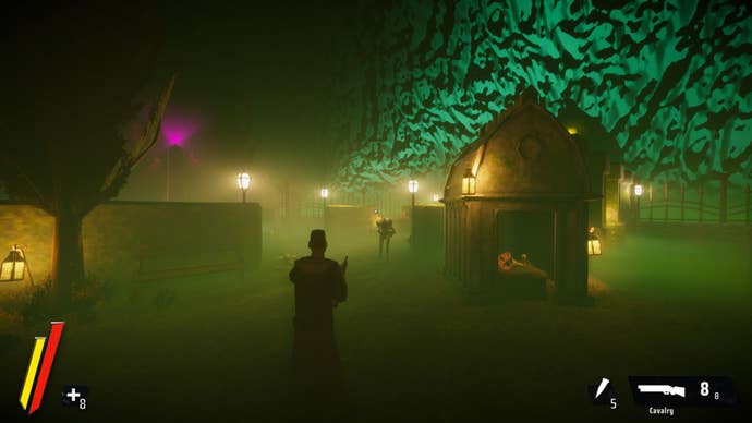 A graveyard full of zombies in El Paso, Elsewhere