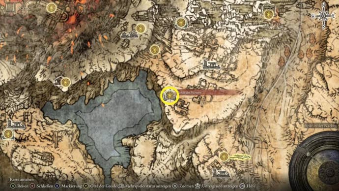 eldden ring sages cave entrance map location