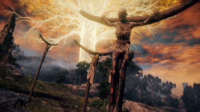 Some unfortunate folks in Elden Ring.