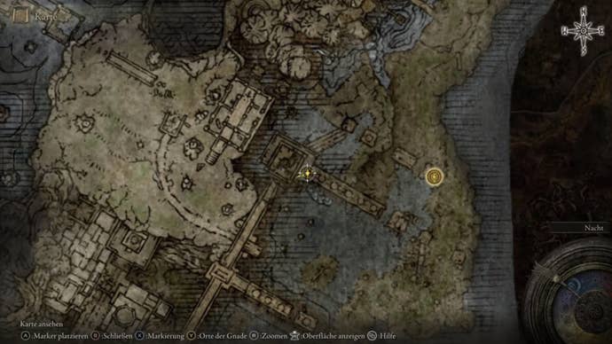 elden ring Abandoned Merchant (Siofra River) map location