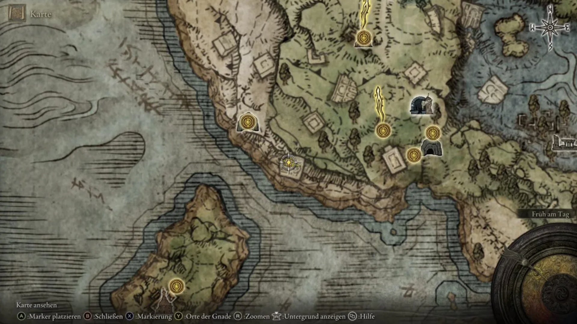 elden ring Nomadic merchant (West Limgrave) map location