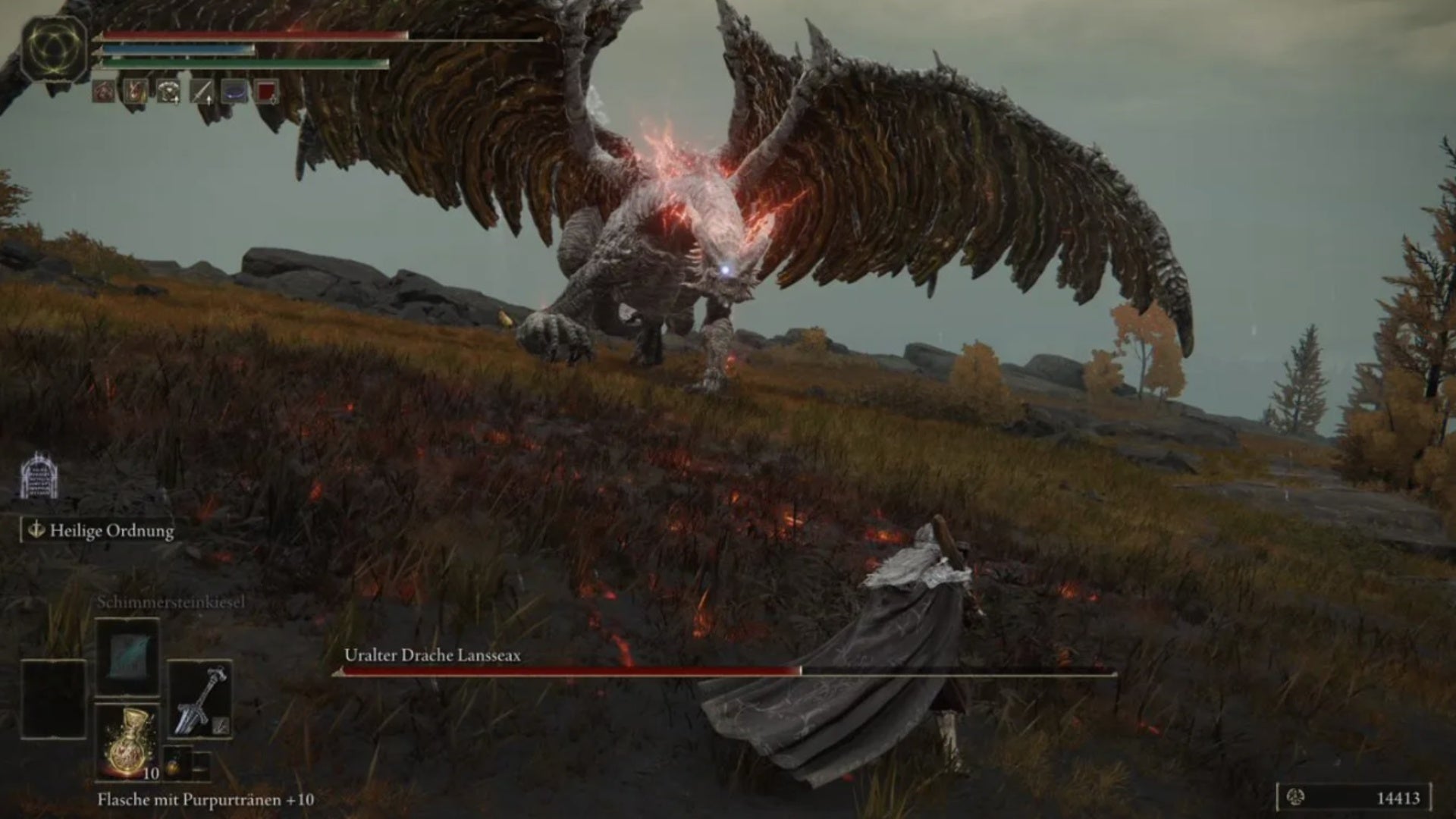 elden ring ancient dragon lansseax&rsquo;s charge attack