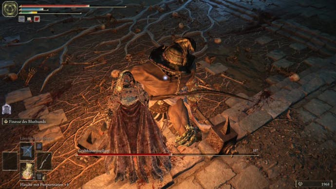 elden ring auriza side tomb grave warden duelist vs player