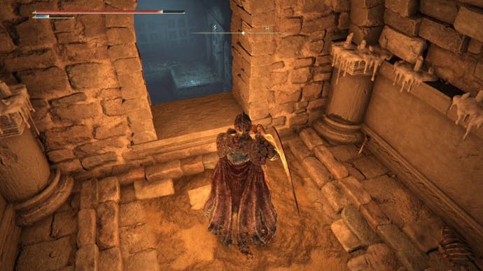 elden ring auriza side tomb player near another archway