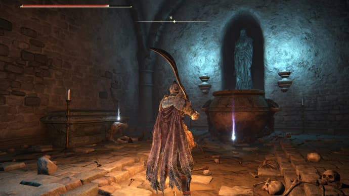 elden ring auriza side tomb seated living vessel