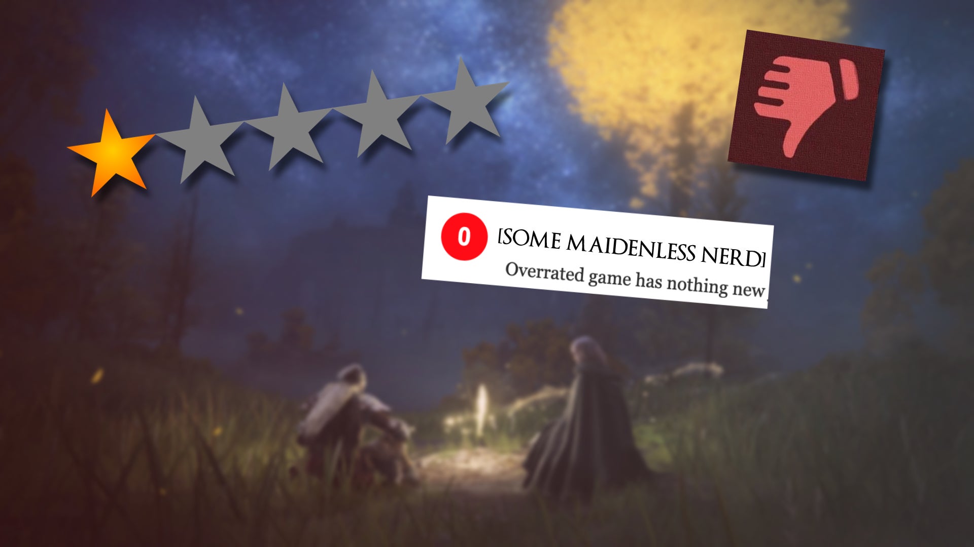 Is Elden Ring a bad game? We investigate the lowest scoring user reviews
