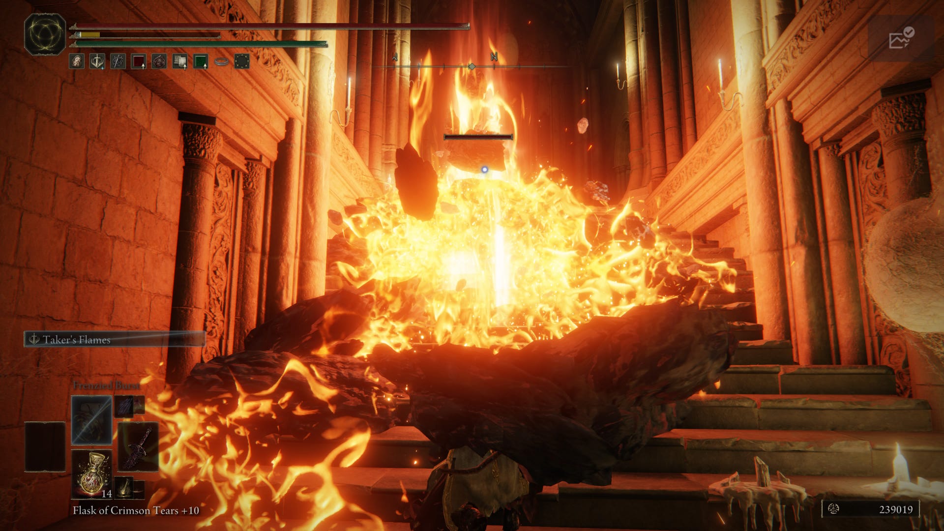 Best Elden Ring Blasphemous Blade build stats, weapon, armor and