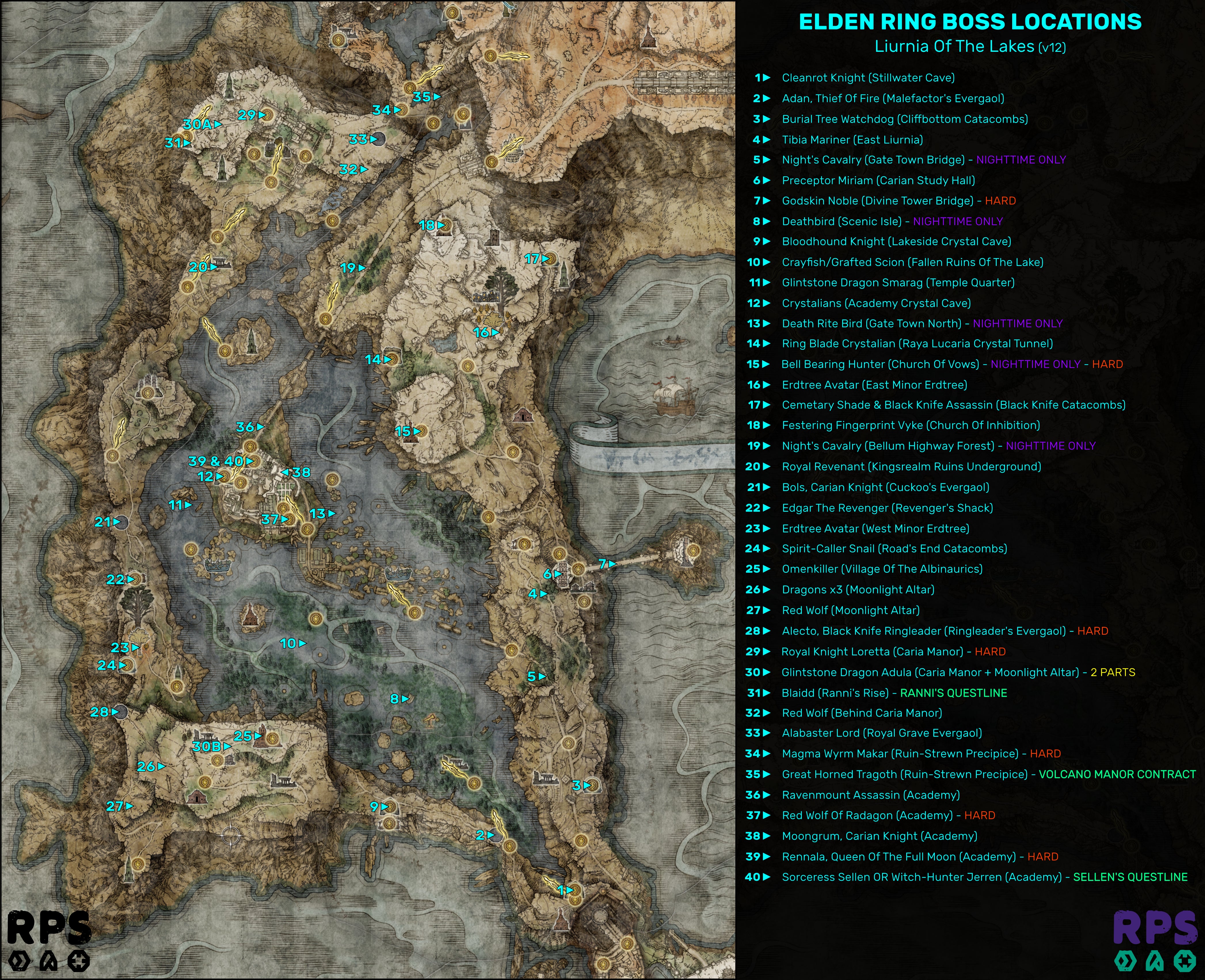 Elden Ring Boss Locations: All 238 Elden Ring Bosses | Rock Paper Shotgun