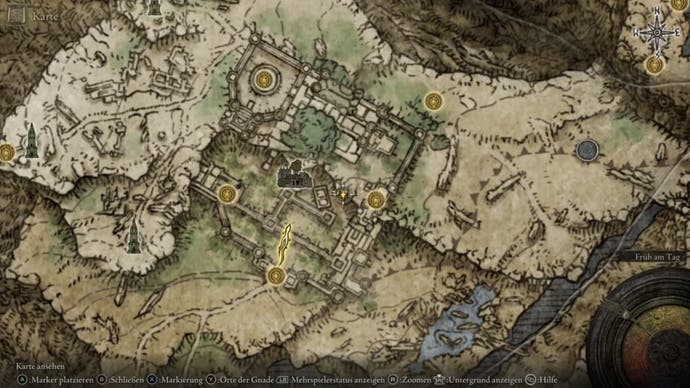 elden ring caria manor ice crest shield map location