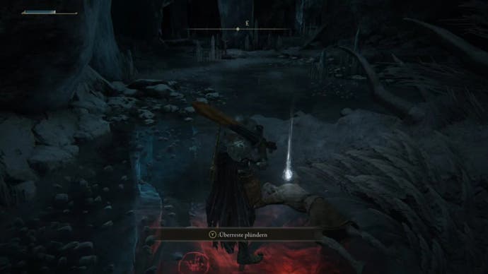 elden ring cave of the forlorn corpse with loot