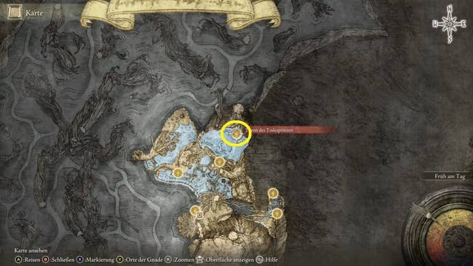 elden ring deeproot depths teleporter two map location