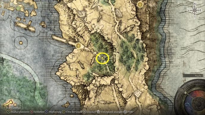 elden ring east liurnia nights cavalry map location