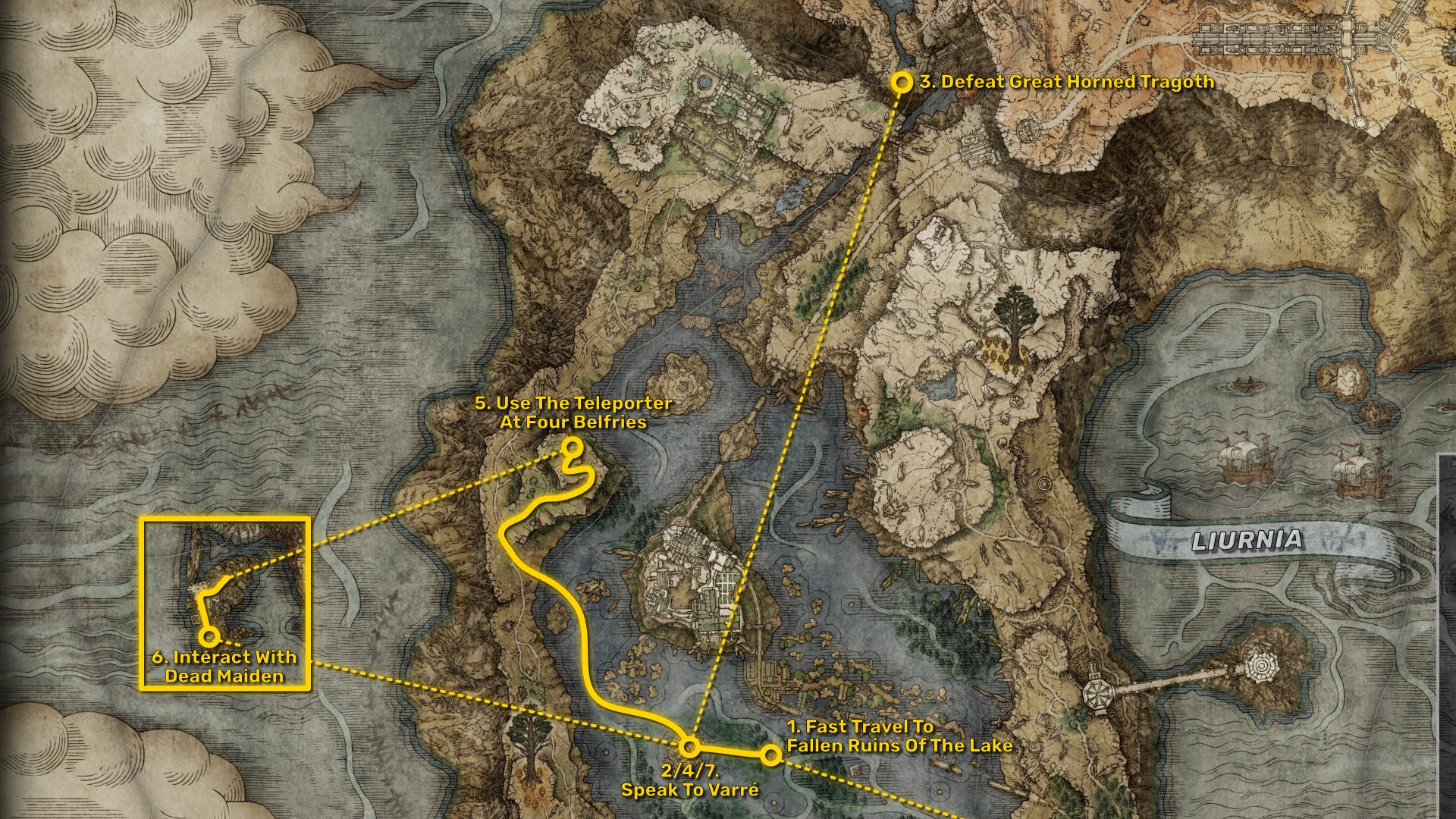 Elden Ring Fastest way to reach Shadow Of The Erdtree Rock Paper Shotgun