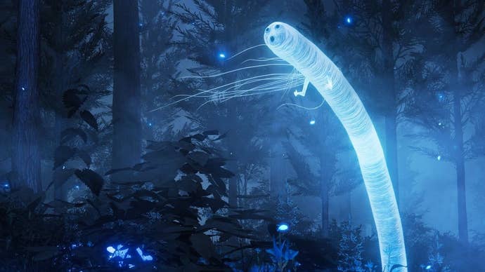 A ghostly worm hovers seductively in Elden Ring