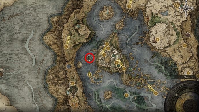 Elden Ring Glintstone Key map location