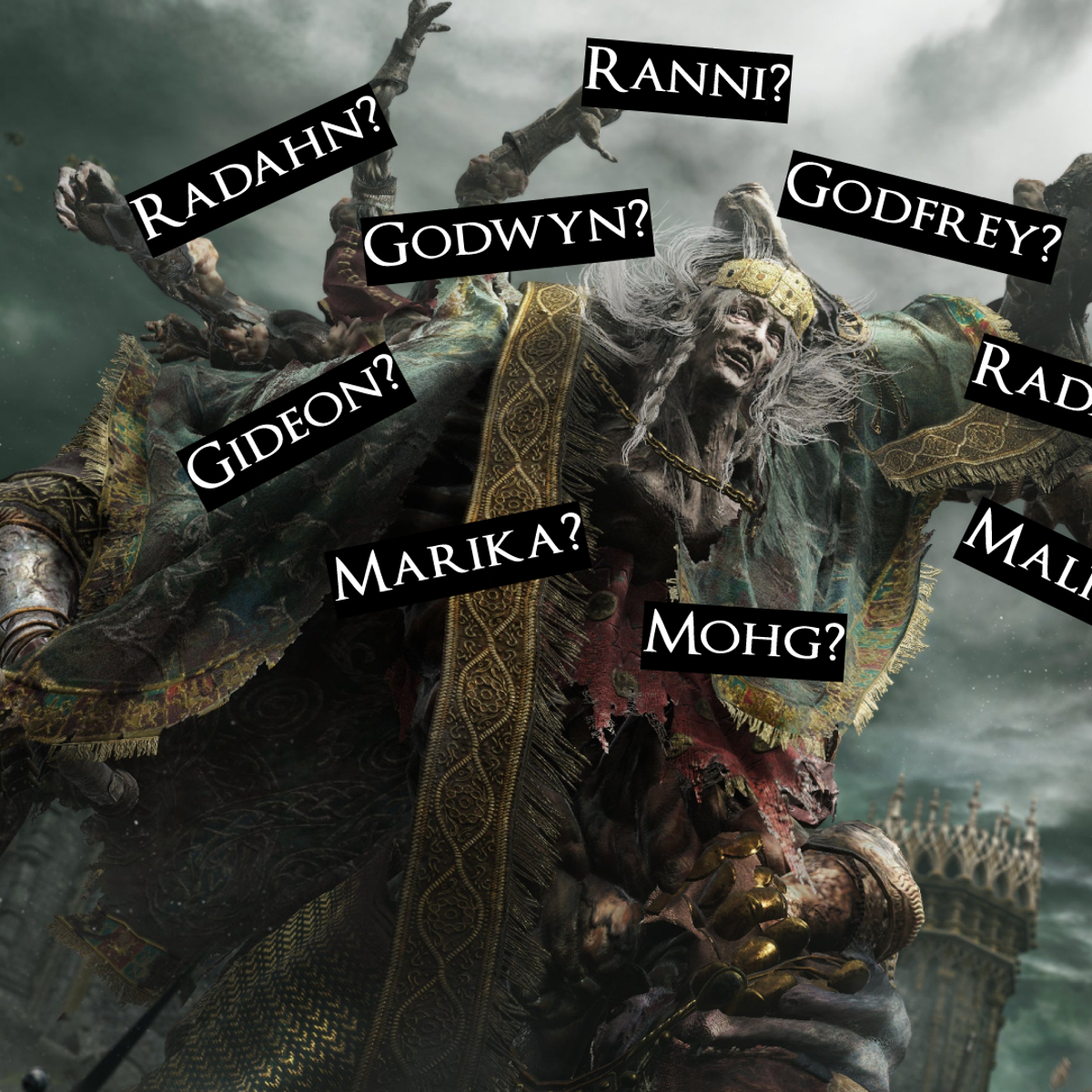I hate how the stupid bosses in Elden Ring are all named after