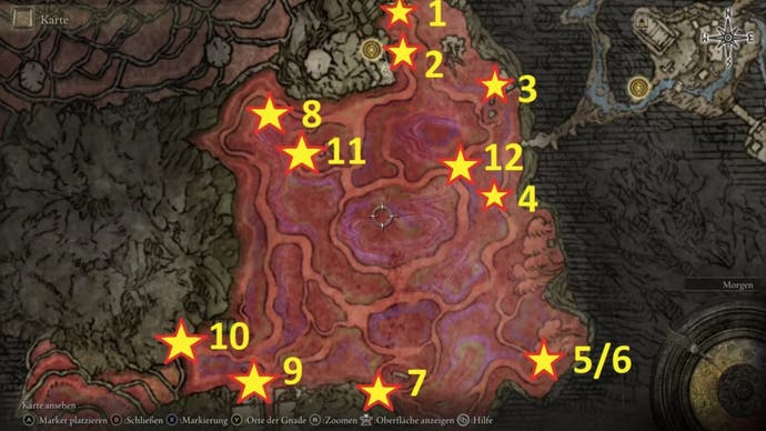 elden ring lake of rot items map locations