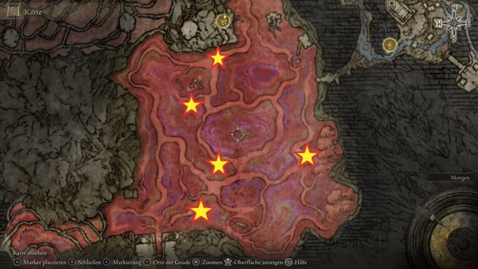 elden ring lake of rot pillar locations on map