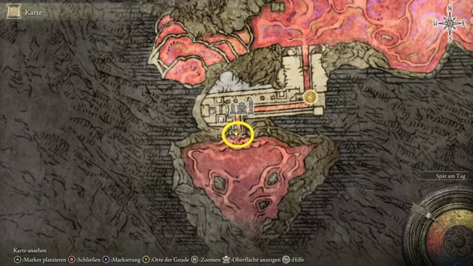 elden ring lake of rot teleporter map location